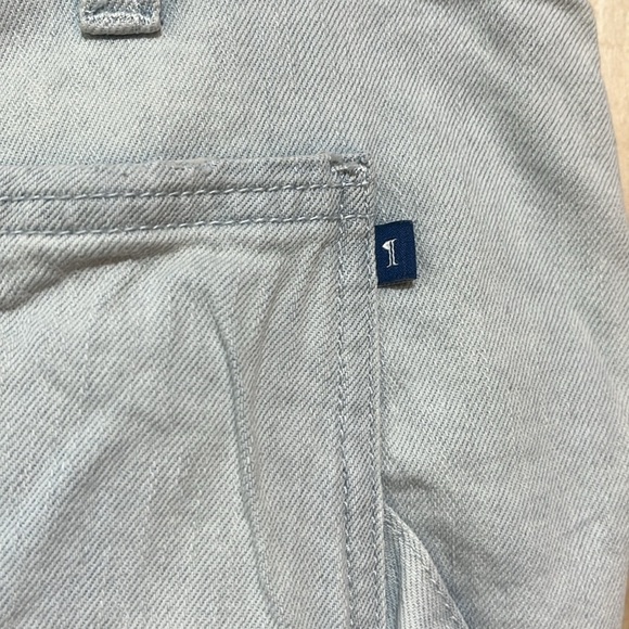 Anthropologie Pilcro Low Rise Light Wash Cut Off Denim‎ Shorts Size 28 - Picture 4 of 8